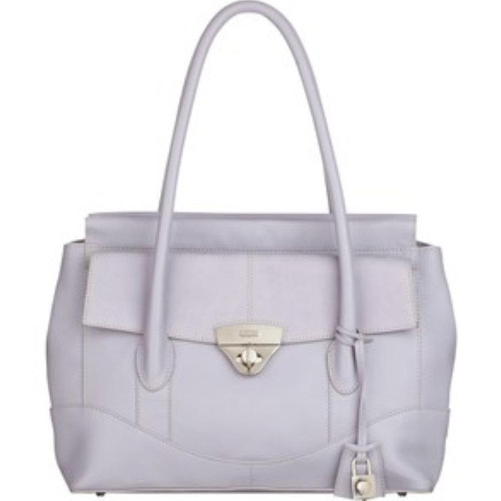 Modula Millie White Leather Handbag